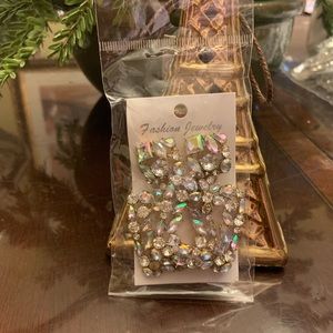 Glam Rhinestone Earrings